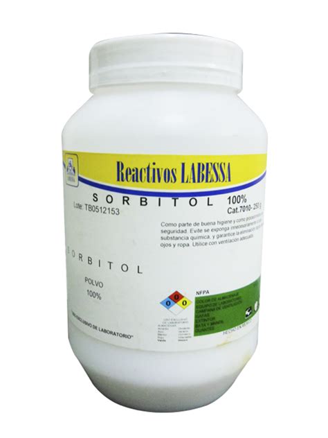 Sorbitol 1 Kg 100 Reactivos