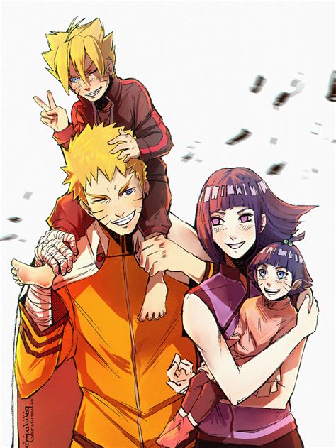 The Uzumaki Family by AgentWhiteHawk on DeviantArt