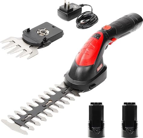 Review Magic Zaker Cordless Grass Shear Hedge Trimmer 7 2V Electric