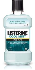 LISTERINE Cool Mint Mild Taste Mouthwash 500ml MINT Buy Oral Care