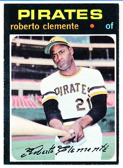 Lot Detail Topps Baseball Roberto Clemente Pirates