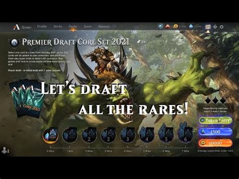 Magic Arena Core Set 2021 Draft 07 01 2020 YouTube