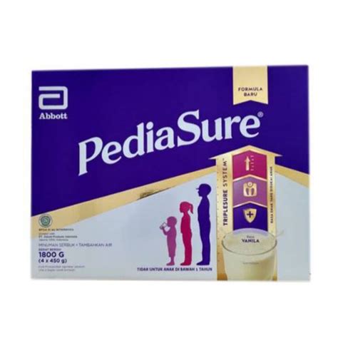 Jual Packing Kardus Pediasure Triplesure 1800 Gr 1800g 1800gr Vanila ED