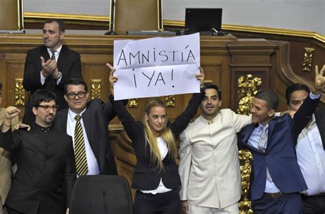 La Asamblea Nacional Venezolana Ya Tramita La Amnistía Para 76 Presos