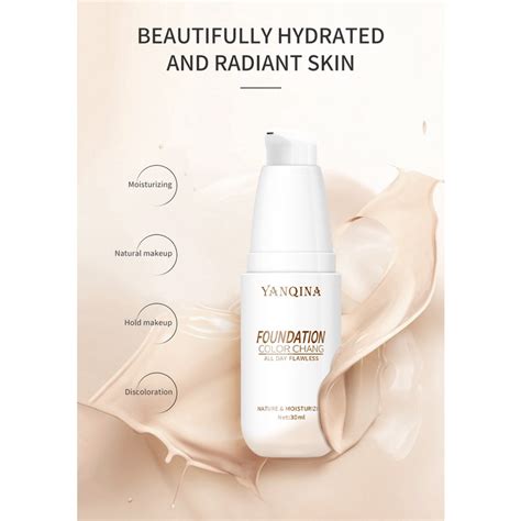 YANQINA COLOR CHANGING FOUNDATION FRESH STOCK IMPORTED | RK ESSENTIALS