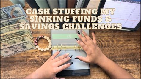 1430 Cash Stuffing Into My Sinking Funds Savings Challenges How I Budget Cashstuffing