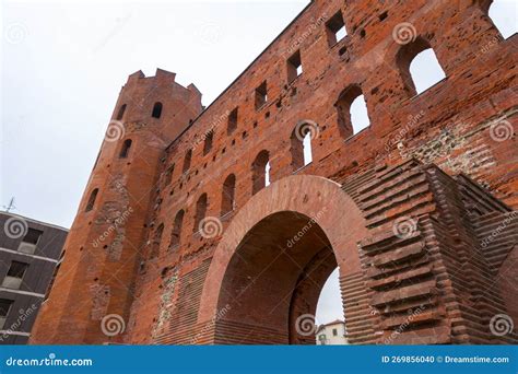 The Palatine Gate Porta Palatina Is A Roman Age City Gate In Turin