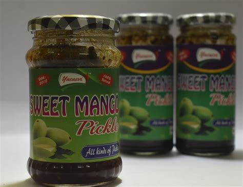 Sweet And Salty Mango Pickle Color Brown Yasasvi Mahila Udyog Rohtas Bihar