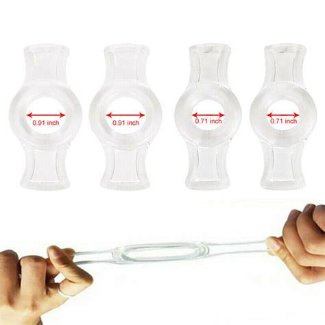 4 PCS Penis Cock Ring SEX Prolong Delay Sex Toys For Men Male