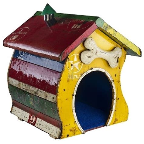 Recycled Metal Dog House | Black Country Metalworks