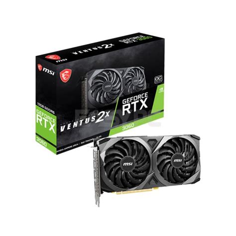 EasyPC | MSI RTX 3060 Ventus 2X OC 12gb 192bit GDdr6 Gaming Videocard ...