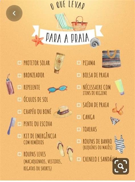 O Que Levar Para Praia Checklist Completo Para Curtir A Viagem Artofit