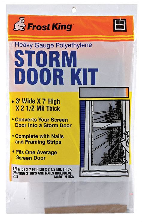 FROST KING, 7 ft Lg, 3 ft Wd, Door Weatherstripping - 43Y850|P784AW ...