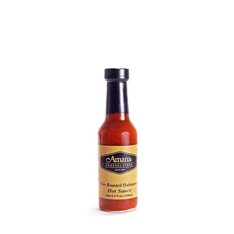 Fire Roasted Habanero Hot Sauce Amana Food