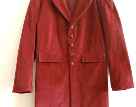 Mens Hobbit Bilbo Baggins Corduroy Coat Etsy