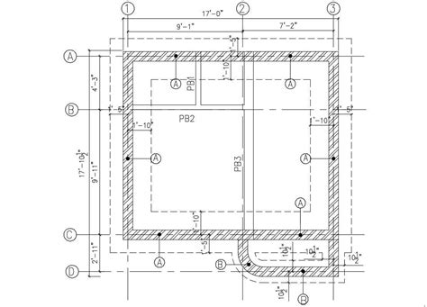 Plinth Beam Detail Drawing Dwg File Free Cadbull