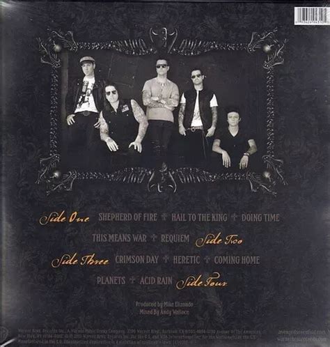 Avenged Sevenfold Lp Hail To The King Europeo Cerrado Stock Envío Gratis