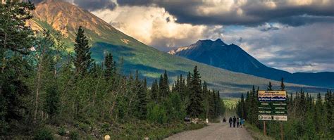 Glacier View Campground Mccarthy Alaska And Glacier View Grill