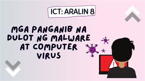 Grade Epp Ict Aralin Mga Panganib Na Dulot Ng Malware At Computer