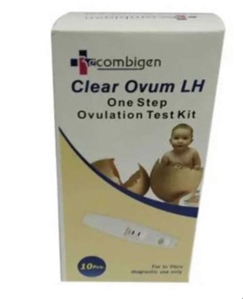 LH Card Clear OVUM LH 10T At Rs 170 Box Rapid Test Kits In Chennai