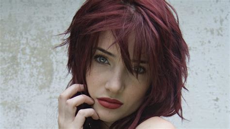 Model Face Susan Coffey Women Redhead Hd Wallpaper Rare Gallery