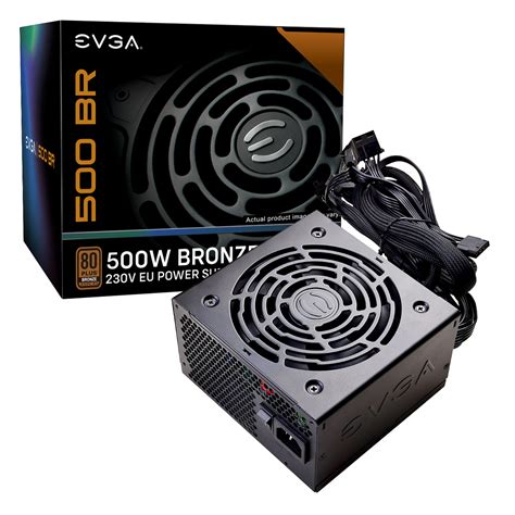 EVGA BR Produtos EVGA 500 BR 80 BRONZE 500W 3 Year Warranty