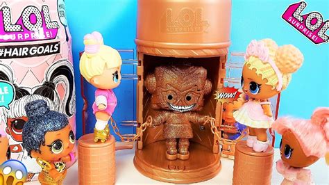 КУКЛЫ ЛОЛ СЮРПРИЗ МУЛЬТИКИ! СЮРПРИЗ ХАИР ГОАЛС от Харли ЛОЛ и капитана ...