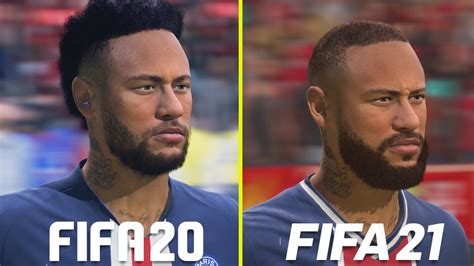 Fifa 21 Vs Fifa 20 Ps4 Pro 4k Graphics Comparison Youtube