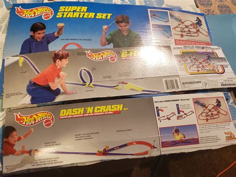Three Hot Wheels Race Sets Etsy