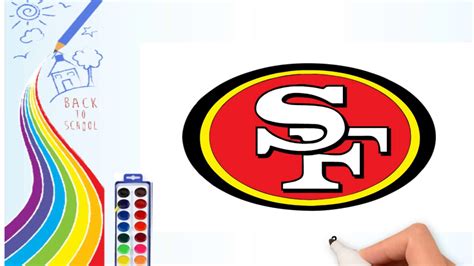 49ers Logo Drawing at PaintingValley.com | Explore collection of 49ers Logo Drawing