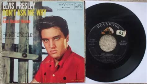 ELVIS PRESLEY Femme à tête dure Don t Ask Me Why 47 7280 HTF