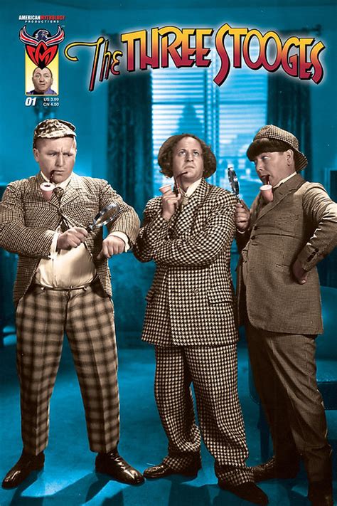 The Three Stooges 1 Photo Cover Available Now American Mythology