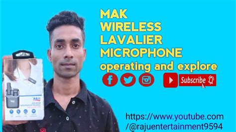 HOW TO CONNECT MAK DUALWIRELESS MICRO PHONE Mak Dual Wireless