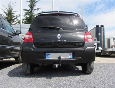 Attelage Renault Twingo 2 Renault Twingo 2 Siarr Patrick Remorques