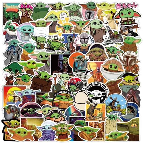 Amazon Baby Yoda Star Wars The Mandalorian Sticker Book Pack