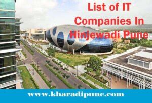 List Of Top It Companies In Hinjewadi Kharadi Pune