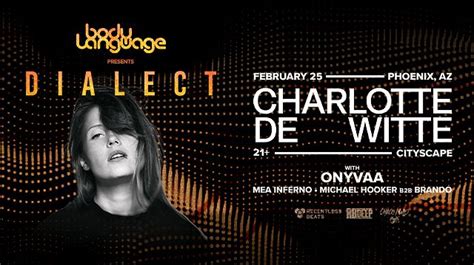 Charlotte De Witte Tickets At Cityscape In Phoenix By Relentless Beats