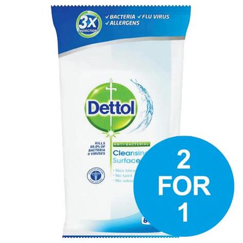 Dettol Antibacterial Surface Cleaning Wipes 07178x Cleaning Wipes