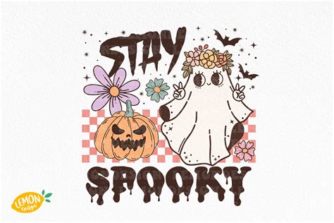 Halloween Stay Spooky PNG Sublimation Graphic By Lemon Design