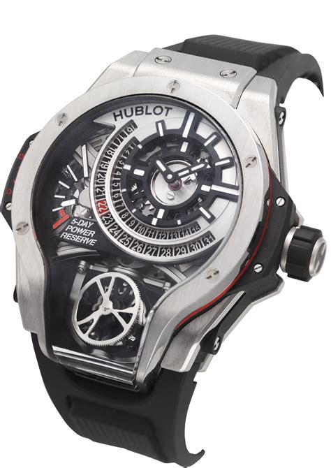 Hublot An Extremely Fine Large And Very Rare Limited Edition Titanium