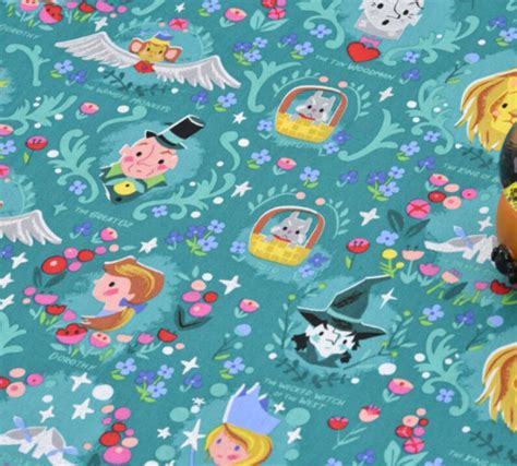 Riley Blake Fabric Cotton 100 Fabric By Yard Wizard Of Oz Etsy