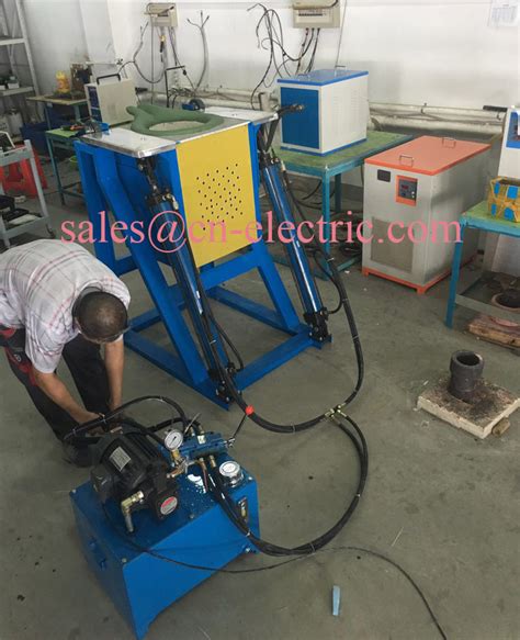 Kw Kg Iron Stainless Steel Melting Hydraulic Igbt Induction