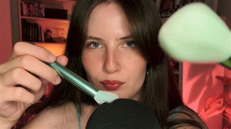 ASMR Mic Camera Brushing Mouth Sounds Inaudible Whispers YouTube