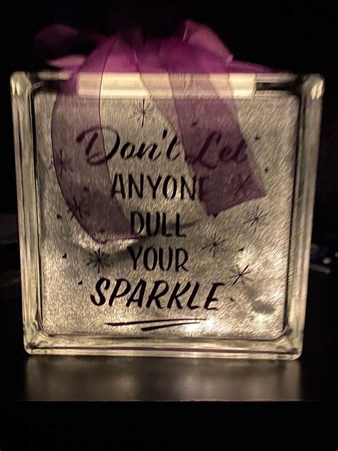 Don T Let Anyone Dull Your Sparkle SVG Cricut Silhouette File Etsy