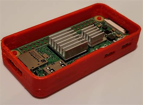 Raspberry Pi Zero W Case Snap Fit No Hardware By Luc Dunn