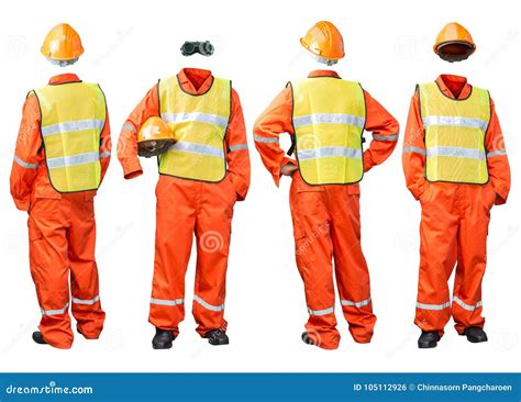 Construction Worker Uniform Stock Photo Cartoondealer