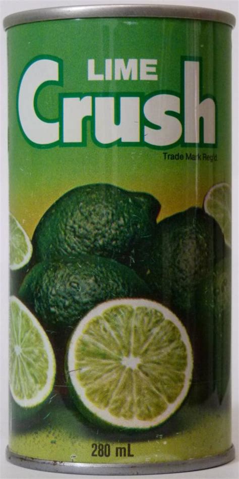 Crush Lime Soda 280ml Canada