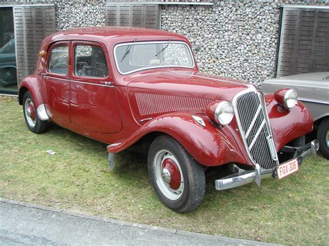 Citroen Traction B Normale Rouge Salon Champenois Du V Flickr