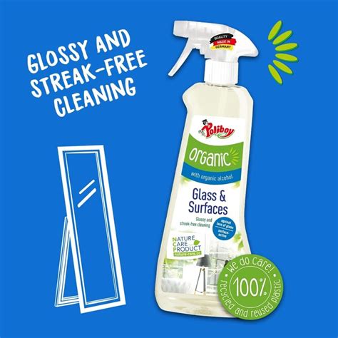 Organic Glass Surface Cleaner 500 Ml Sharjah Co Operative Society