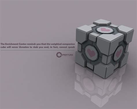 Companion Cube Wallpapers - Wallpaper Cave